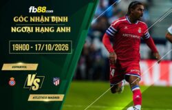 fb88-soi kèo Espanyol vs Atletico Madrid