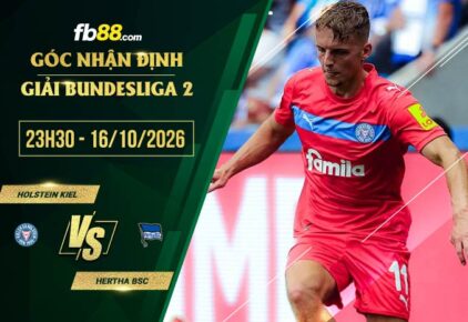 fb88-soi kèo Holstein Kiel vs Hertha BSC