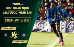 fb88-soi kèo Inter Turku vs HJK Helsinki
