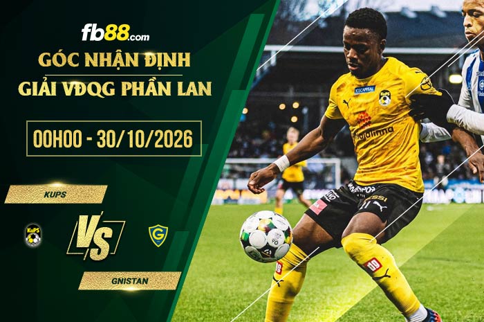fb88-soi kèo KuPS vs Gnistan