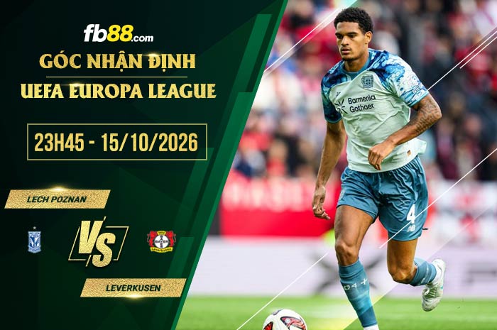 fb88-soi kèo Lech Poznan vs Leverkusen