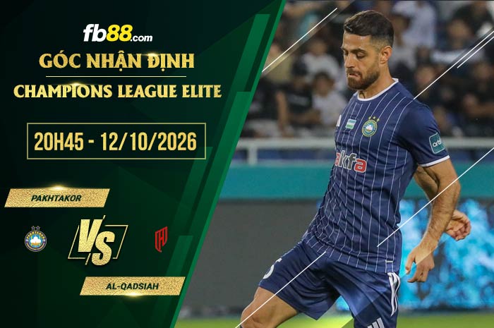 fb88-soi kèo Pakhtakor vs Al-Qadsiah