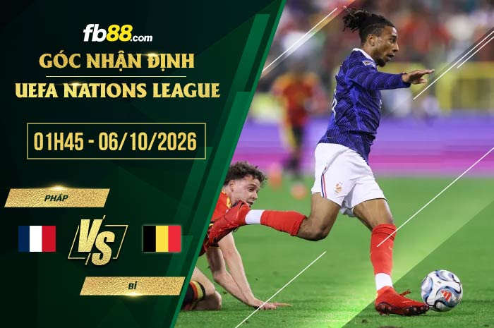 fb88-soi kèo Pháp vs Bỉ