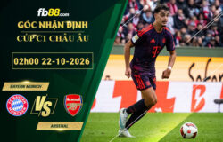 fb88-soi-keo-tran-dau-Bayern-Munich-vs-Arsenal-22-10-2026