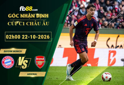 fb88-soi-keo-tran-dau-Bayern-Munich-vs-Arsenal-22-10-2026