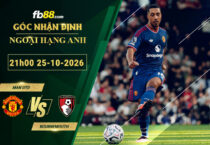 fb88-soi-keo-tran-dau-Man-Utd-vs-Bournemouth-25-10-2026