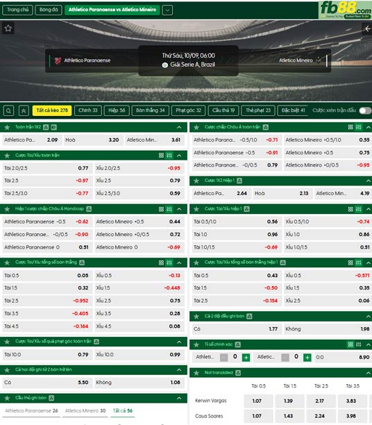 fb88-ty-le-tran-dau-Atletico-Paranaense-vs-Atletico-Mineiro-09-10-2026