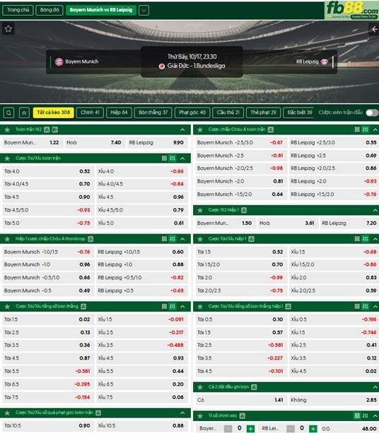 fb88-ty-le-tran-dau-Bayern-Munich-vs-Leipzig-17-10-2026