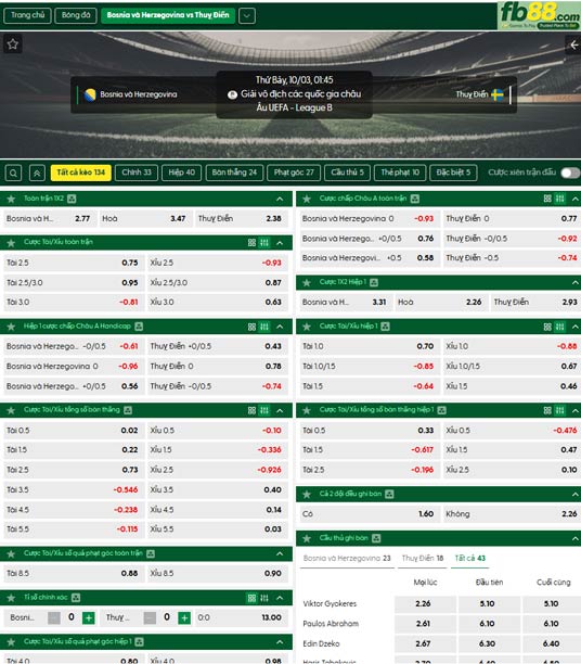fb88-ty-le-tran-dau-Bosnia-vs-Thuy-Dien-03-10-2026