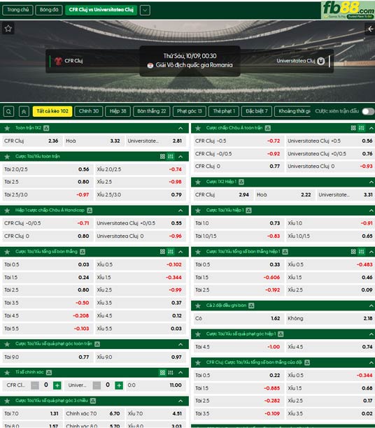 fb88-ty-le-tran-dau-Cluj-vs-Universitatea-Cluj-09-10-2026