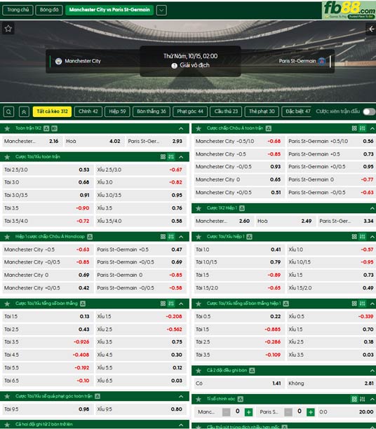 fb88-ty-le-tran-dau-Man-City-vs-PSG-15-10-2026