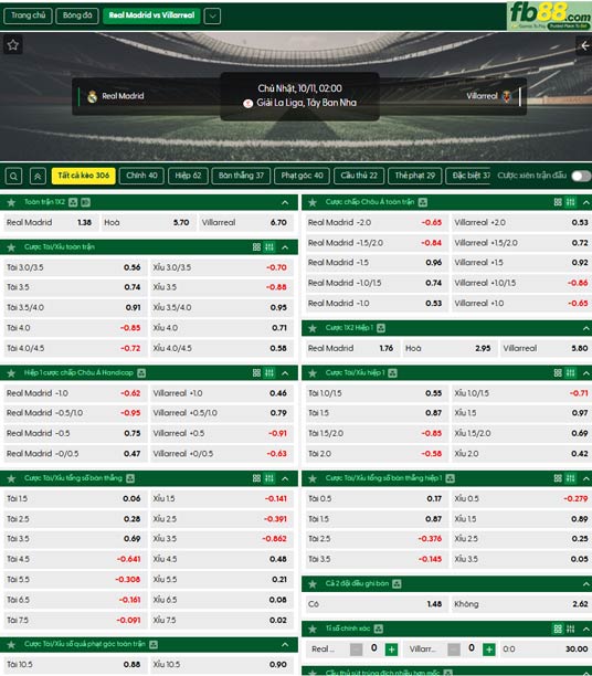fb88-ty-le-tran-dau-Real-Madrid-vs-Villarreal-11-10-2026