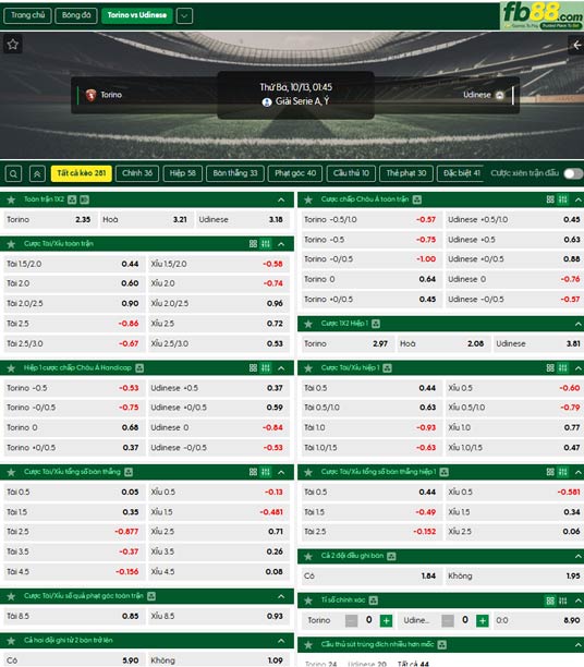 fb88-ty-le-tran-dau-Torino-vs-Udinese-13-10-2026