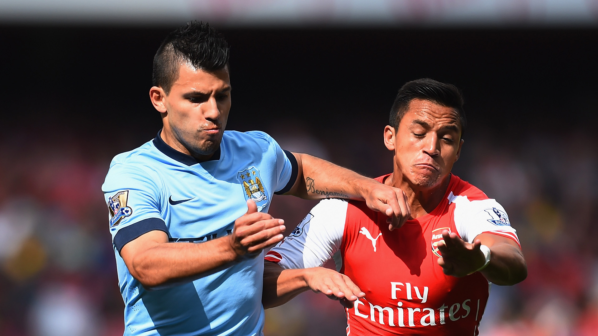Sergio Aguero Alexis andres martinez September 2014